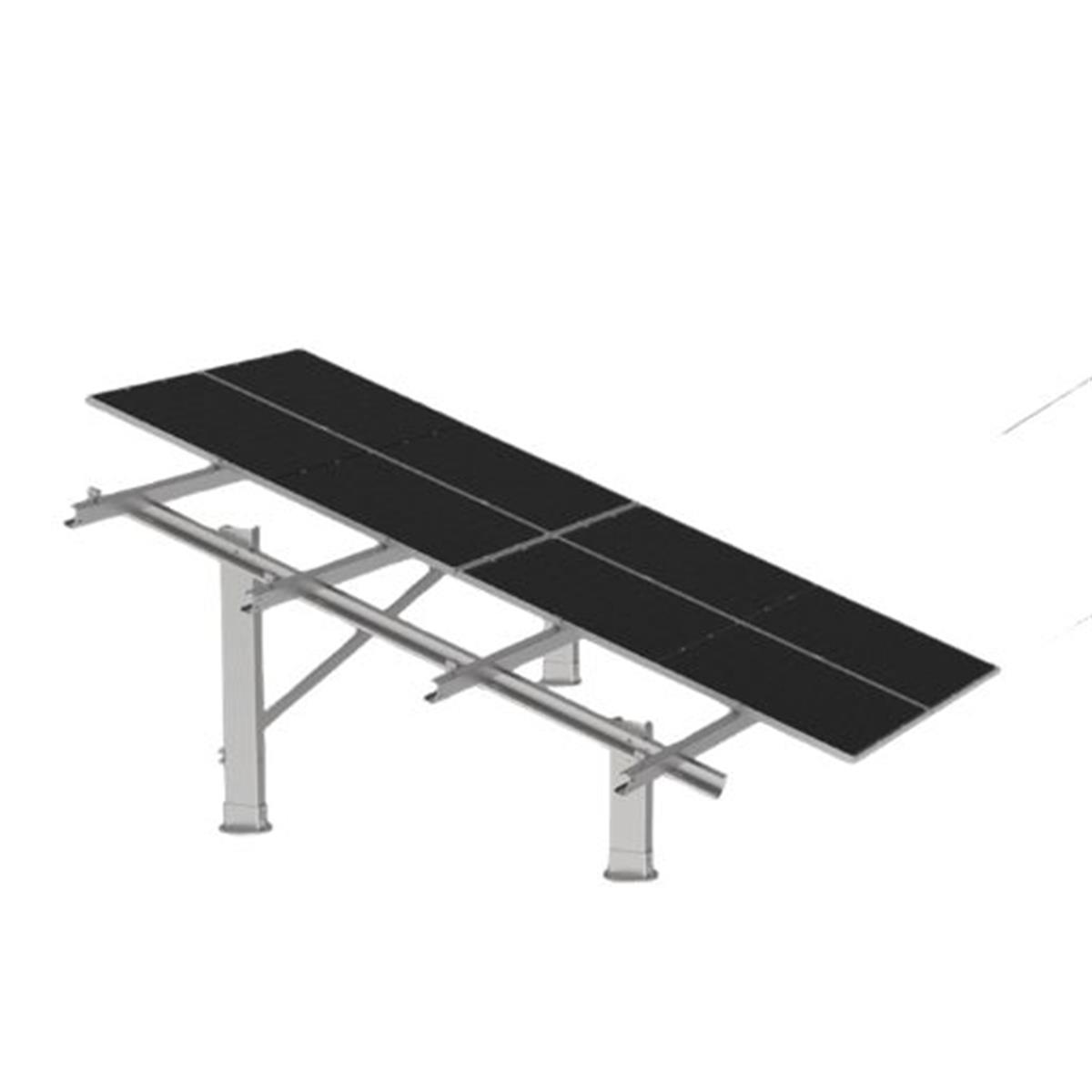 Kit voor grondmontage (2x 3 modules) Zonder voetstuk